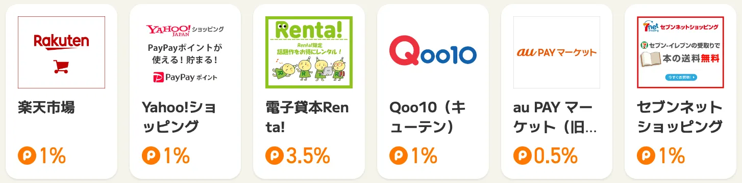 ポイントタウンの広告案件